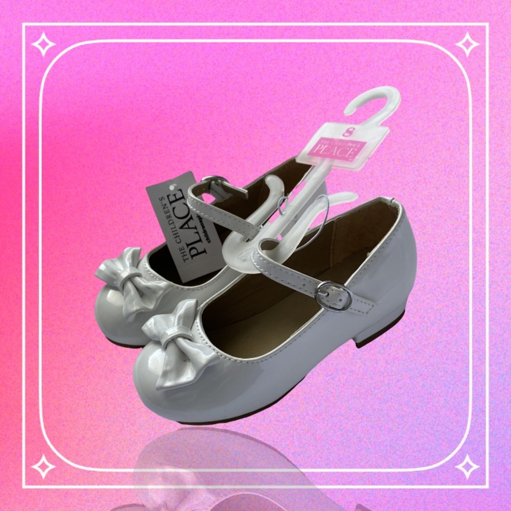 Toddler Girls Bow Low Heel Shoes